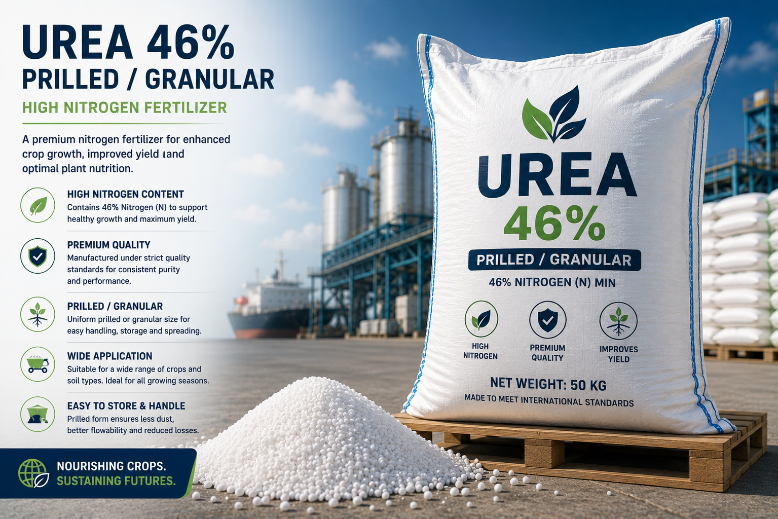 Urea 46% Prilled / Granular